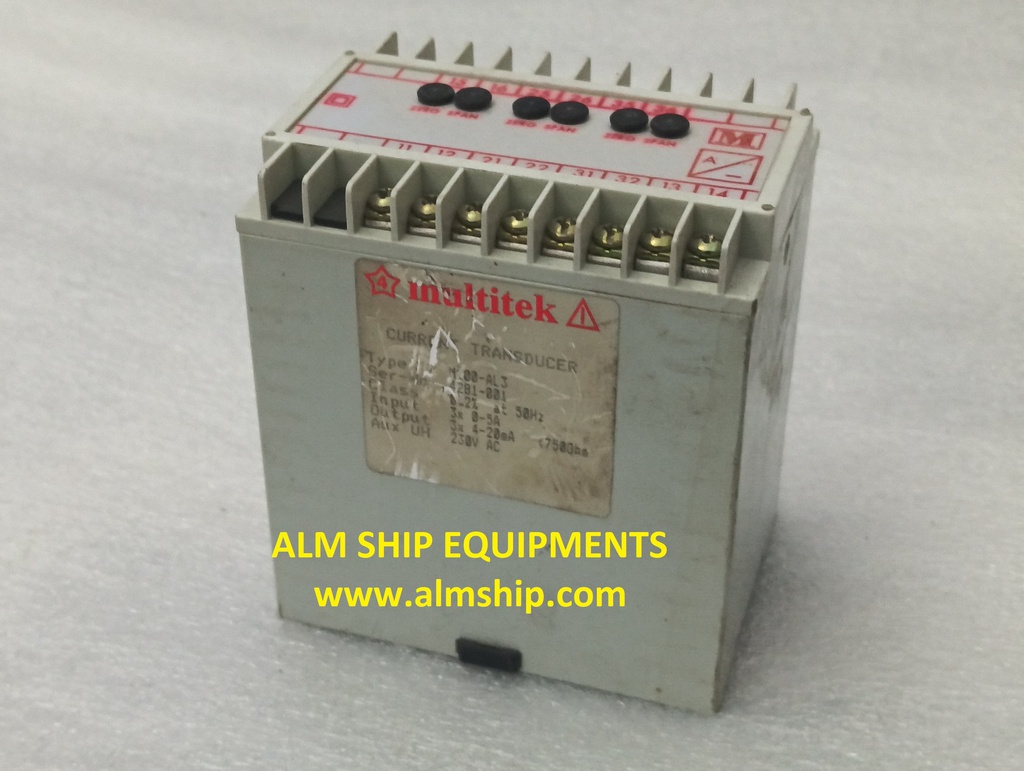 MULTITEK M100-AL3 CURRENT TRANSDUCER