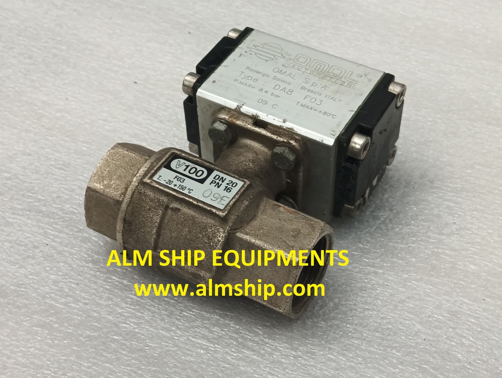 OMAL DA8-F03 PNEUMATIC ACTUATOR