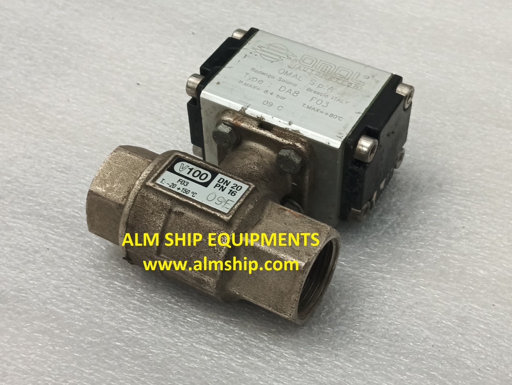 OMAL DA8-F03 PNEUMATIC ACTUATOR