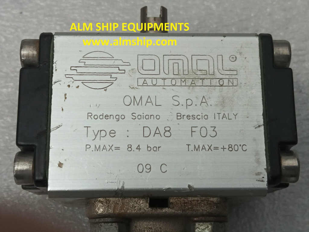 OMAL DA8-F03 PNEUMATIC ACTUATOR