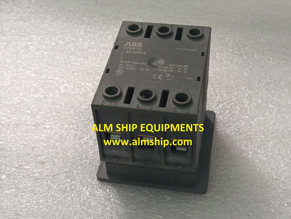 ABB OT63FT3 SWITCH DISCONNECTOR
