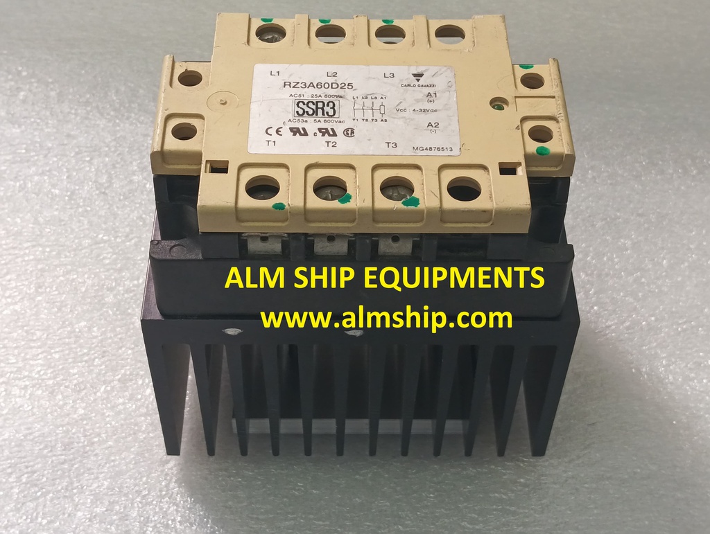 CARLO GAVAZZI RZ3A60D25 SOLID STATE RELAY
