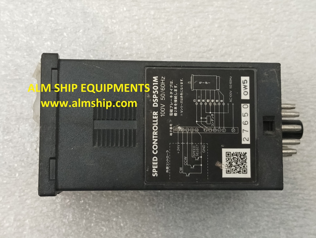 ORIENTAL MOTOR DSP501M SPEED CONTROLLER
