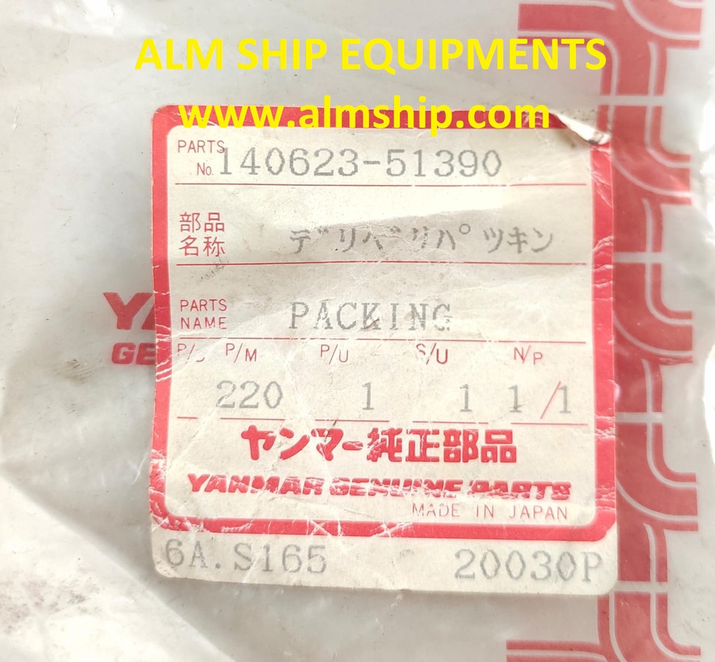 YANMAR PACKING S165