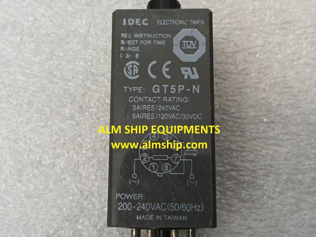 IDEC GT5P-N ELECTRONIC TIMER