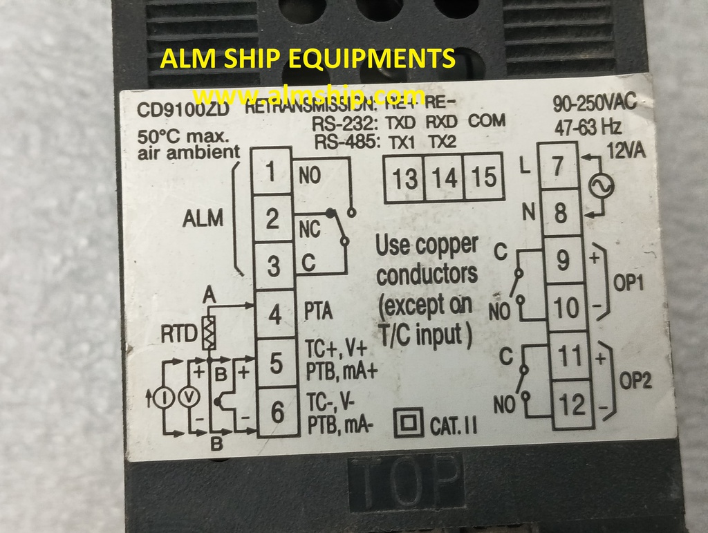 BC BTC-9100 DIGITAL TEMPERATURE CONTROLLER