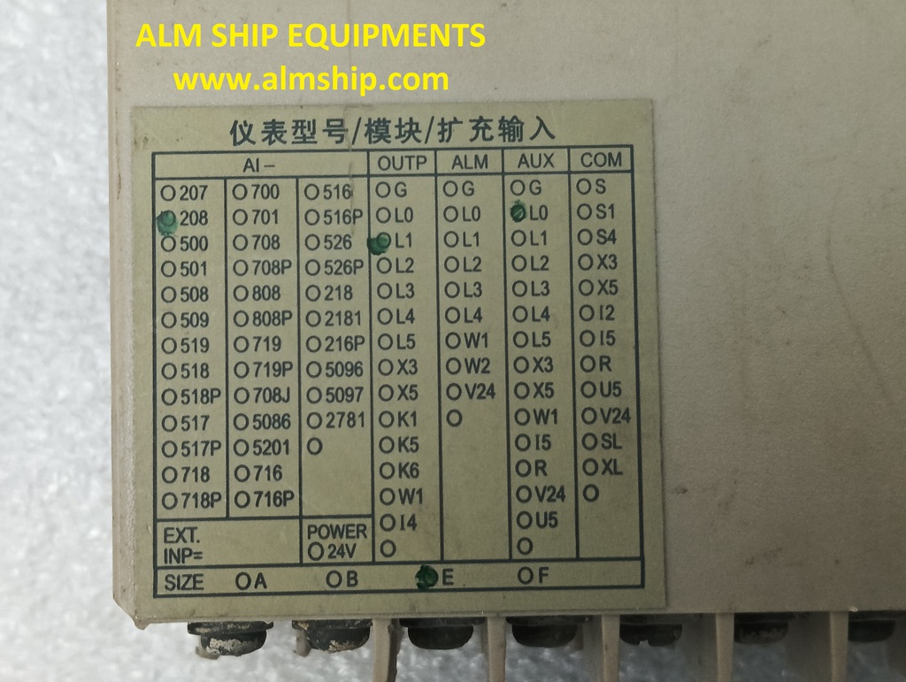 YUDIAN AI TEMPERATURE CONTROL METER