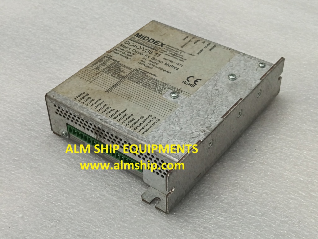 MIDDEX  ELECTRONIC DC4Q/V38.11 MOTOR DRIVER FOR BRUSH MOTOR