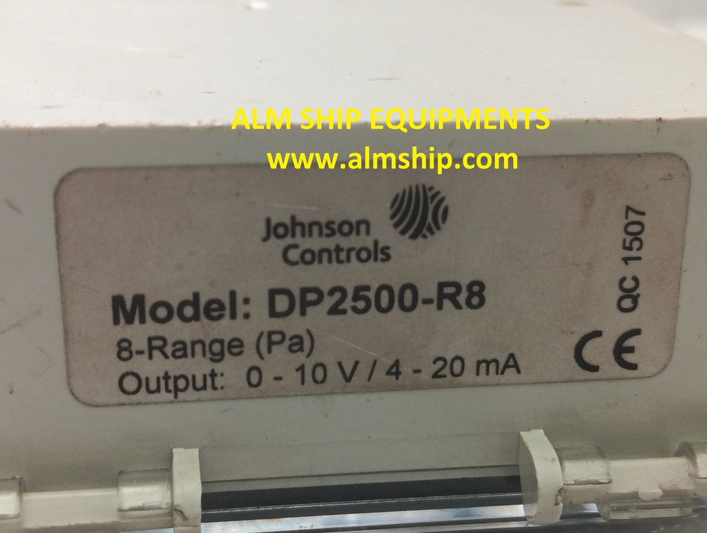 JOHNSON CONTROLS DP2500-R8 PRESSURE TRANSMITTER