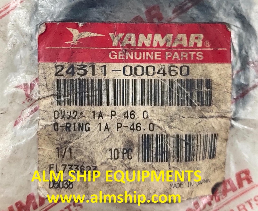 YANMAR O-RING S165