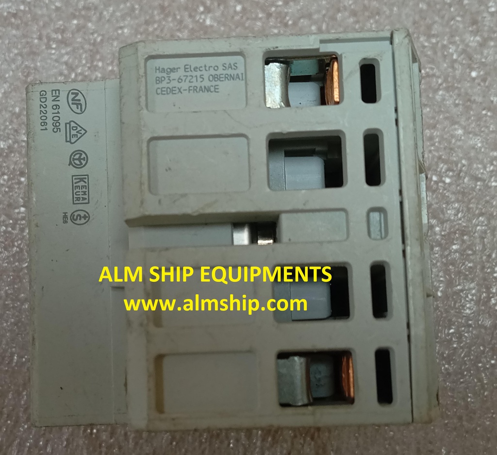 CONTRACTOR/ HAGER/ ESC240