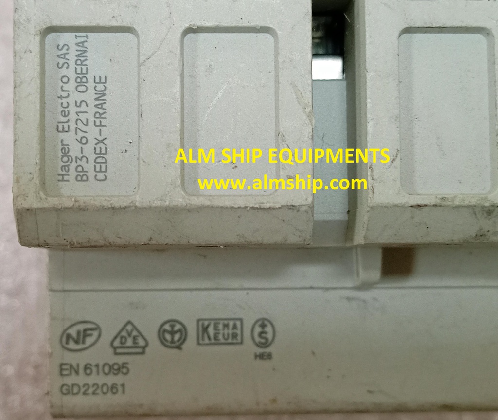 CONTRACTOR/ HAGER/ ESC240