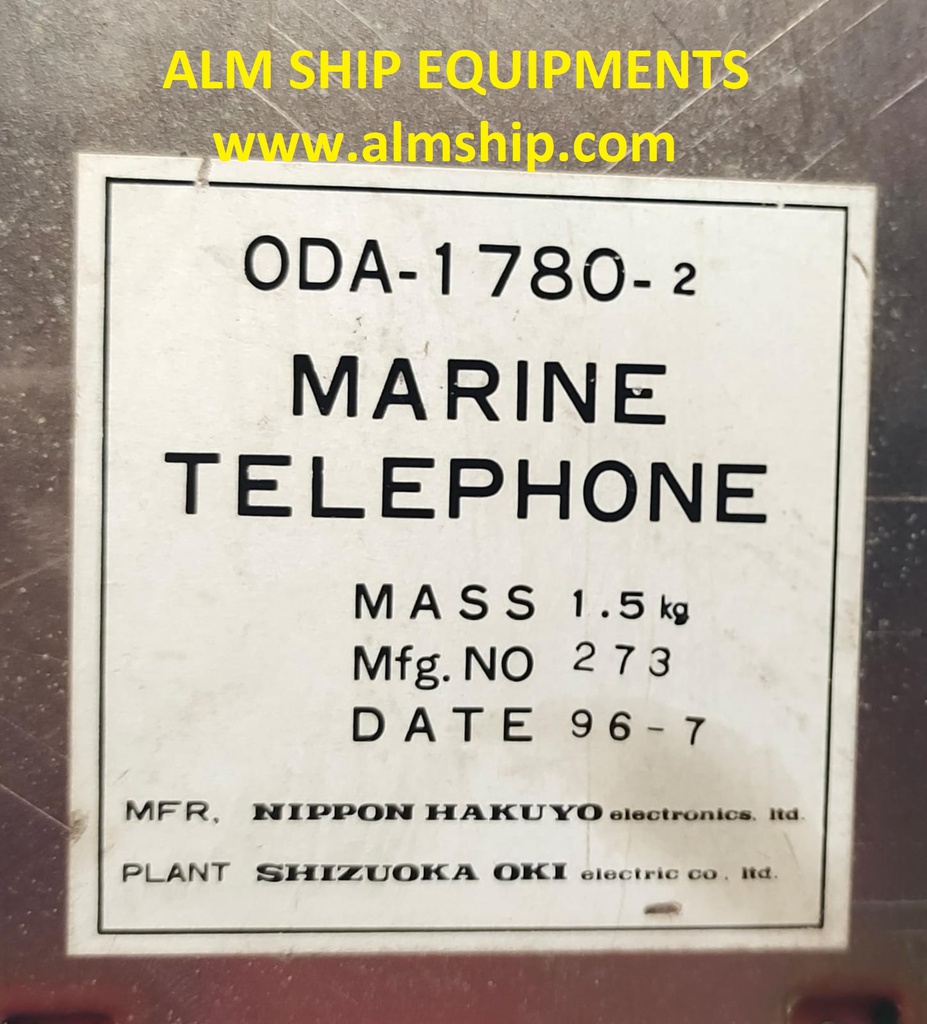 OKI MARINE TELEPHONE ODA-1780-2