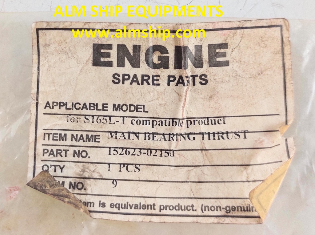 YANMAR THRUST BEARING S165