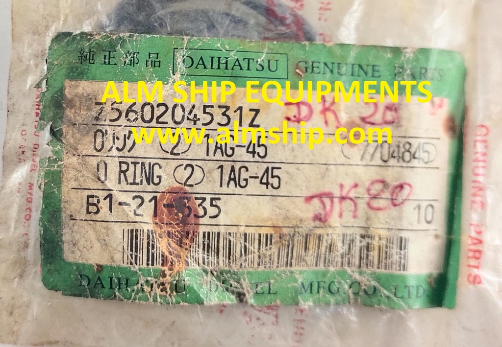 DAIHATSU O-RING DK-20