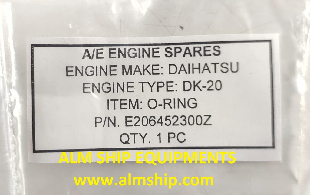 DAIHATSU O-RING DK-20