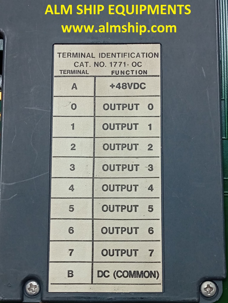 DC INPUT MODULE/  ALLEN BRADELY/ 1771-OC
