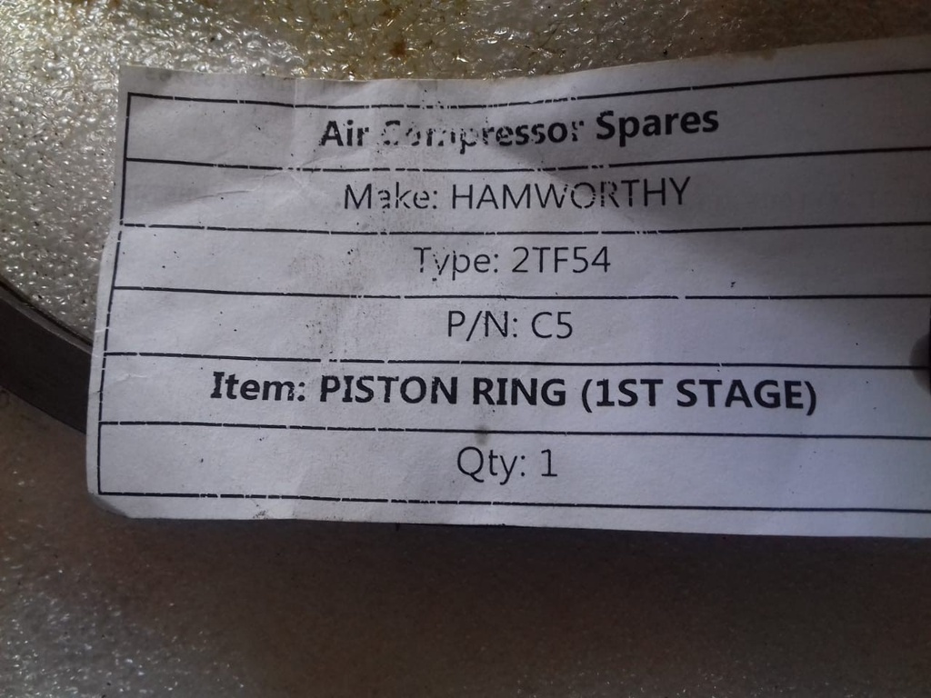 OIL RING (1ST STAGE)