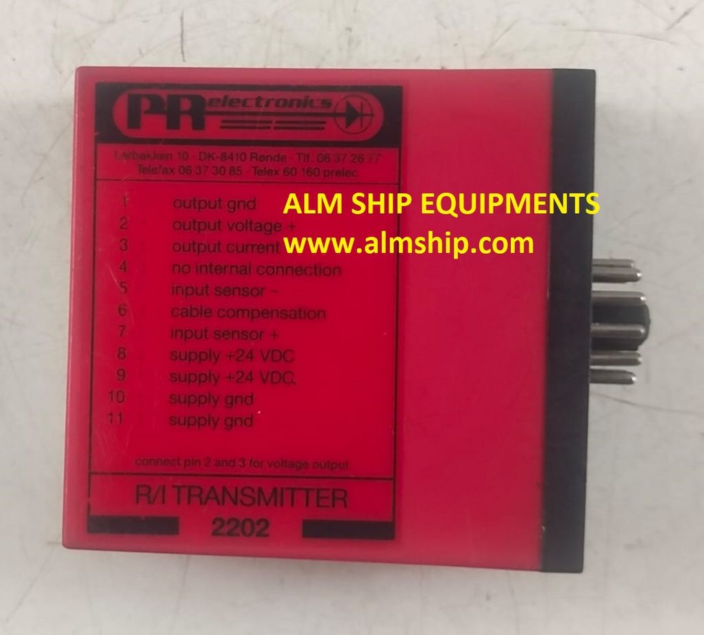 PR ELECTRONICS R/1 TRANSMITTER 2202