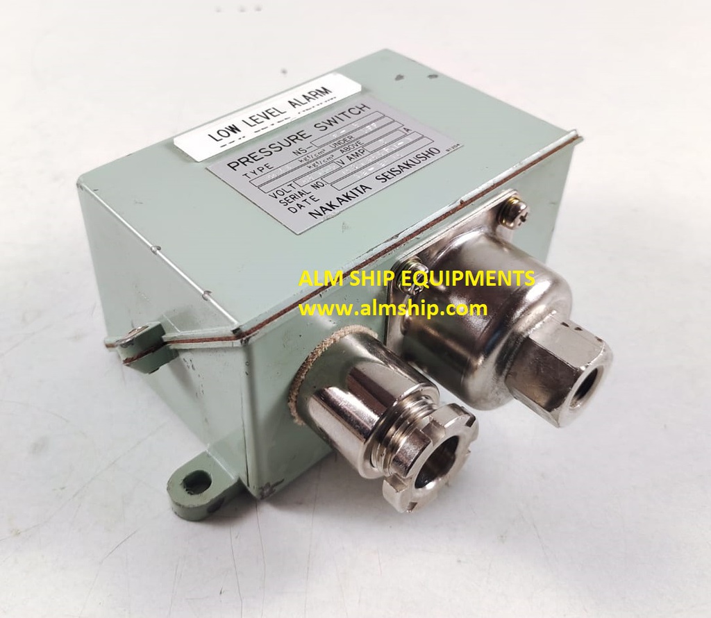 NAKAKITA SEISAKUSHO NS-9-3 LOW LEVEL ALARM PRESSURE SWITCH