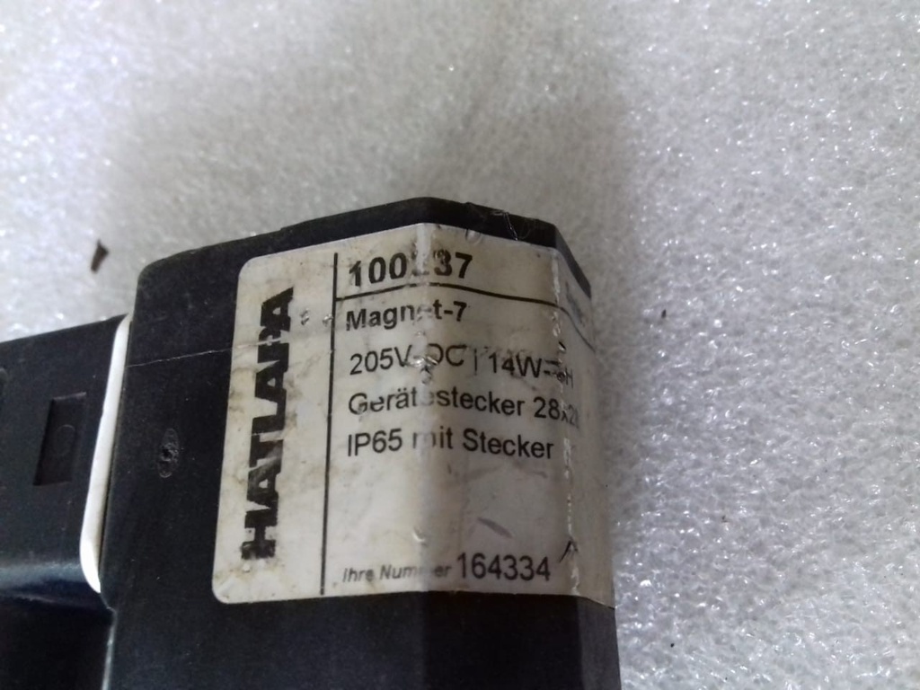 SOLENOID VALVE 7S51D HATLAPA