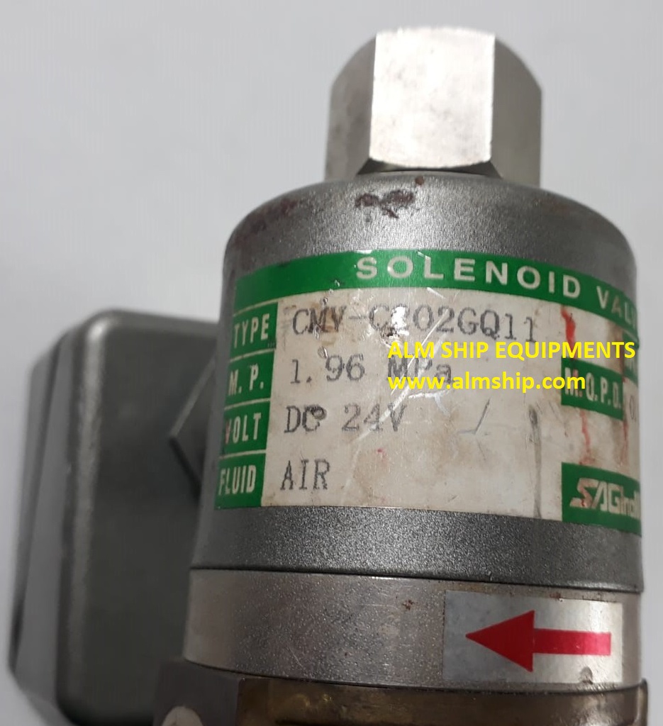 SOLENOID VALVE CMV-C202G011 SAGINOMIYA