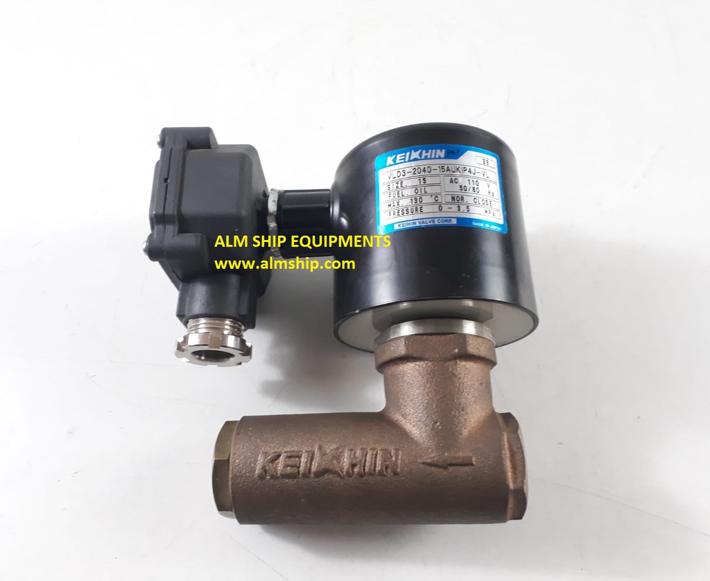 Keihin VLD3-2040-15AUKIP4J-VL Solenoid Valve For Boiler