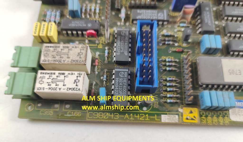 SIEMENS C98043-A1421-L 3-02 / C98040-A1421-P2-01-85 BOARD