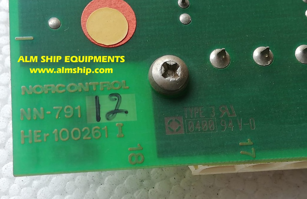 NOR PCB NN791 HEr100261 I I/O PROCESSOR CARD