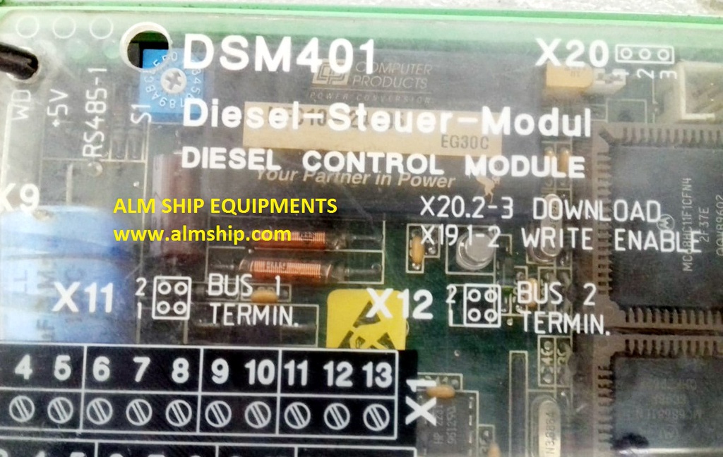 Diesel Control Module STN ATLAS DSM401