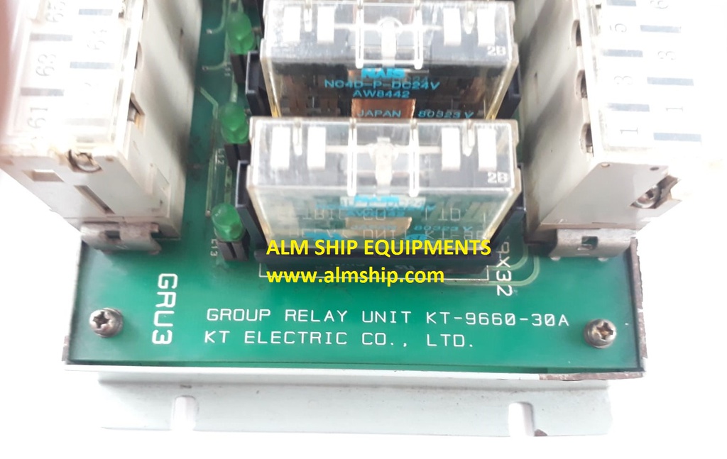 KT ELECTRIC KT-9660-30A GROUP RELAY UNIT
