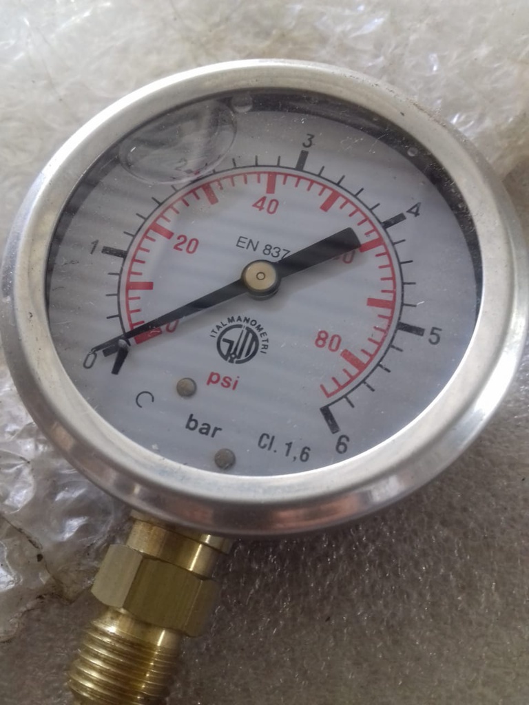 PRESSURE GAUGE  6 BAR