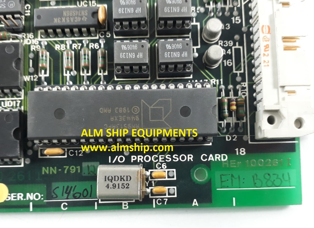 Nor Control I/O Processor Card NN-791.12