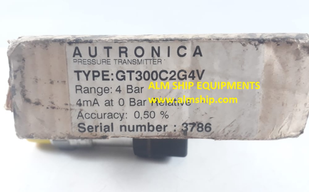 Autronica Pressure Transmitter GT300C2G4V