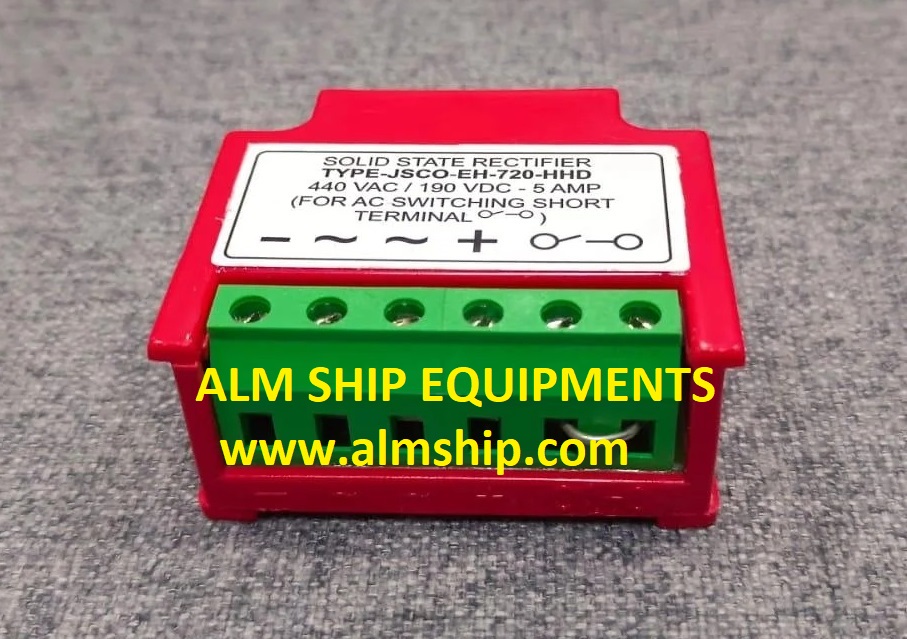 Solid State Rectifier For Grab Bucket / JSCO-EH-720-HHD