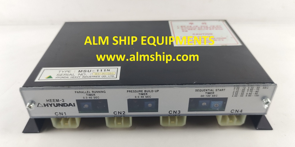 HYUNDAI MSU-111N HEEM-2 WS-001 VER-2.0 (20101013) (GOOD CONDITION)
