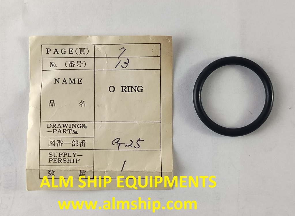 FRAMO O-RING G25 PAGE 7