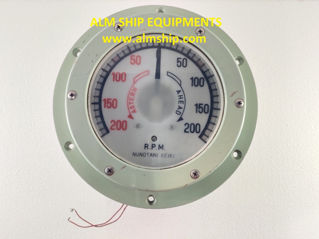 NUNOTANI KEIKI JIS F 8521-FE 150K02 ELECTRIC PROPELLER SHAFT REVOLUTION