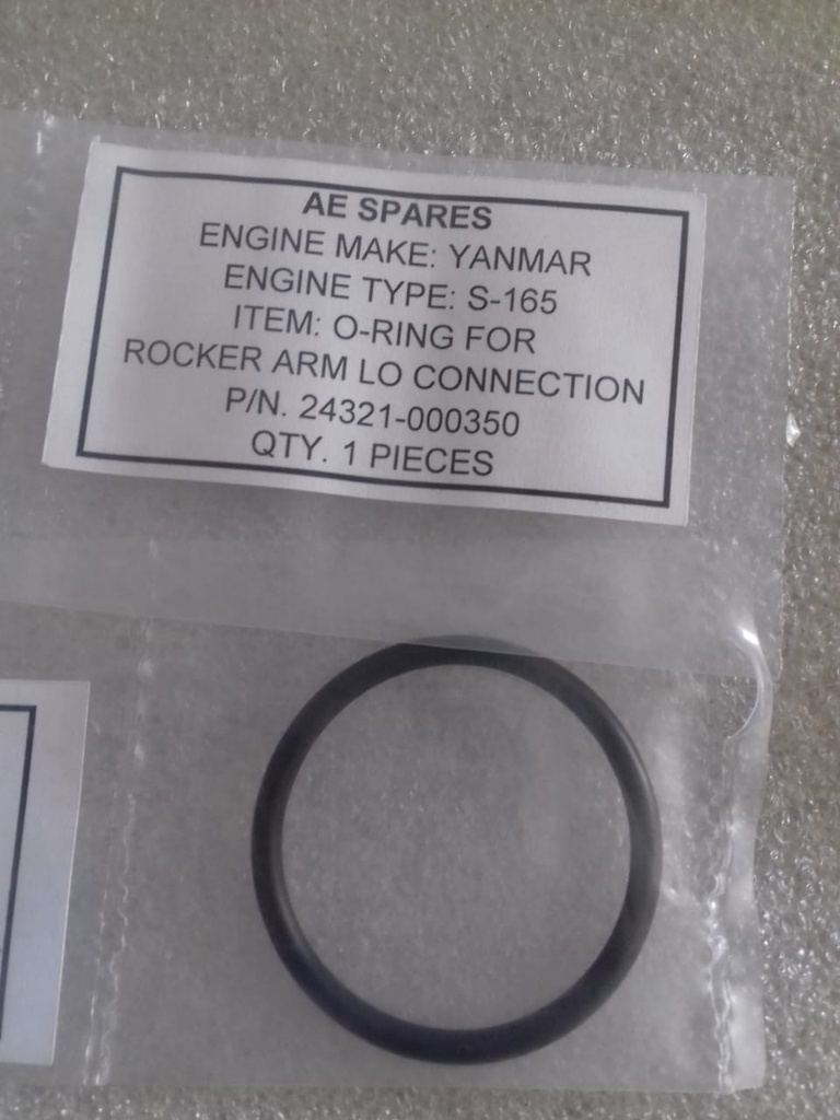 O-RING FOR ROCKER ARM LO CONNECTION