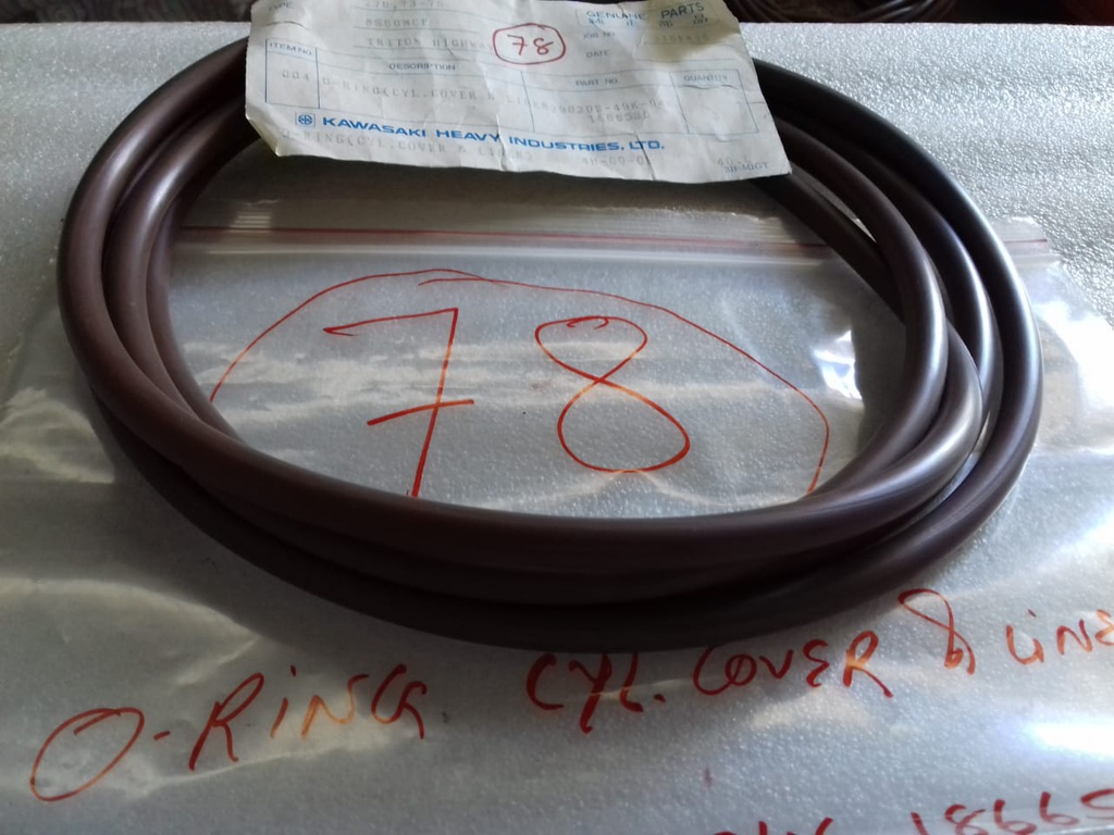 O-RING (CYL.COVER&amp;LINER)-KAWASAKI 8S60MCE