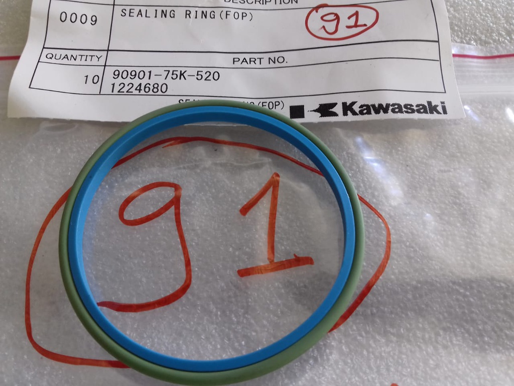 SEALING RING(FOP)-KAWASAKI 8S60MCE