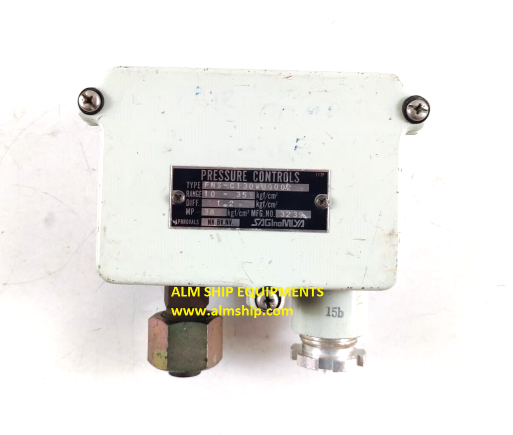 Saginomiya FNS-C130WUQ002 Pressure Controls