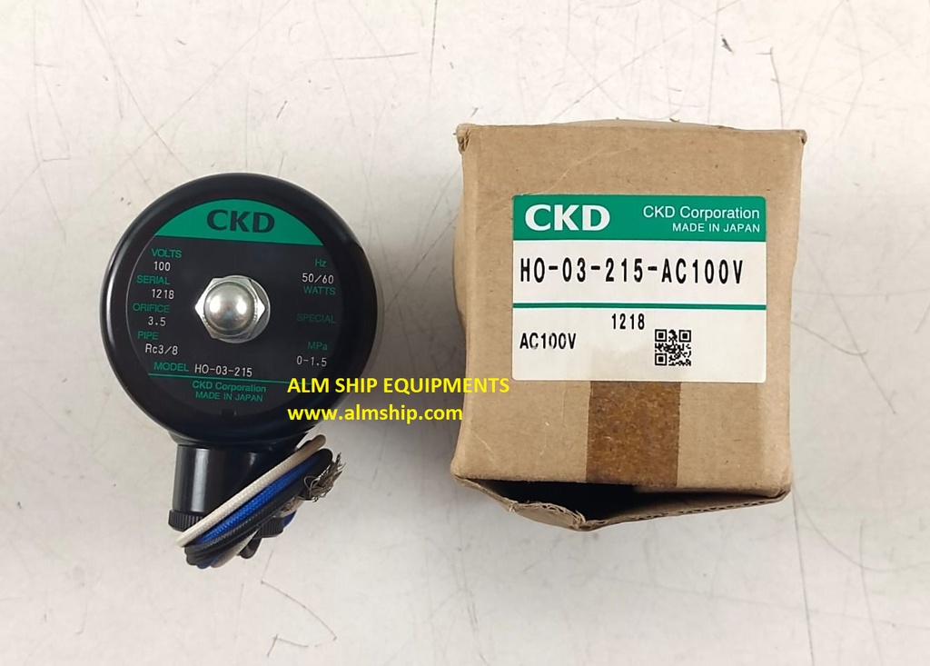 CKD SOLENOID VALVE HO-03-215