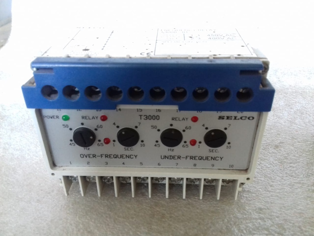 SELCO FREQUENCY RELAY-T3000-01