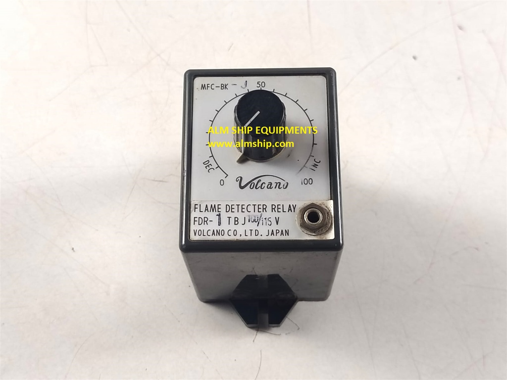 Volcano FDR-1 TBJ &amp; MFC-BK-J Flame Detecter Relay 100/115 V