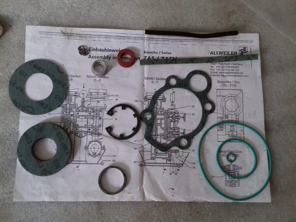 OIL PUMP PACKING KIT