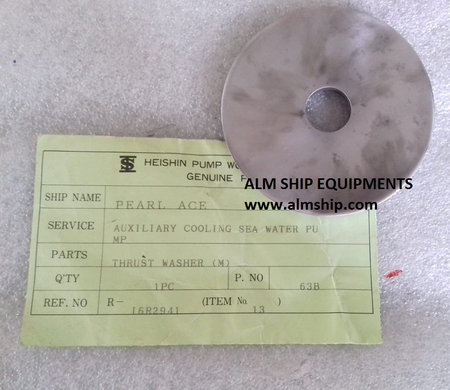 THRUST WASHER(M)(AUXILARY COOLING SEA WATER PUMP)