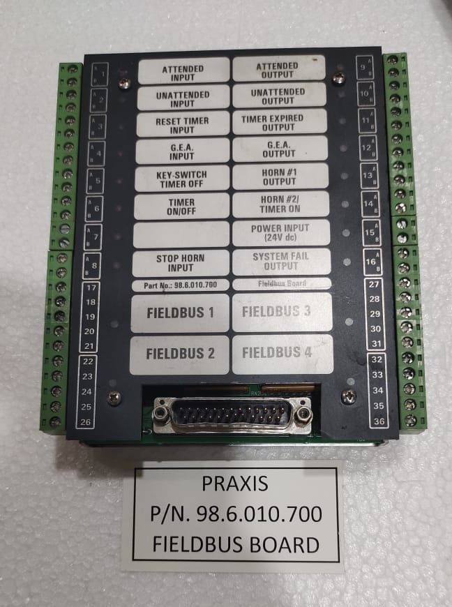 PRAXIS CARD-98.6.010.700 ID-FIELD BUS BOARD
