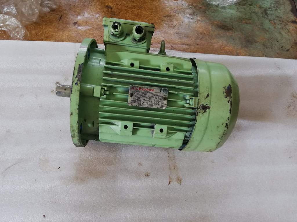 FRAME MS2 112L-2 B35 THREE-PHASE INDUCTION ELECTRIC MOTOR FOR KLEE drive(USED)