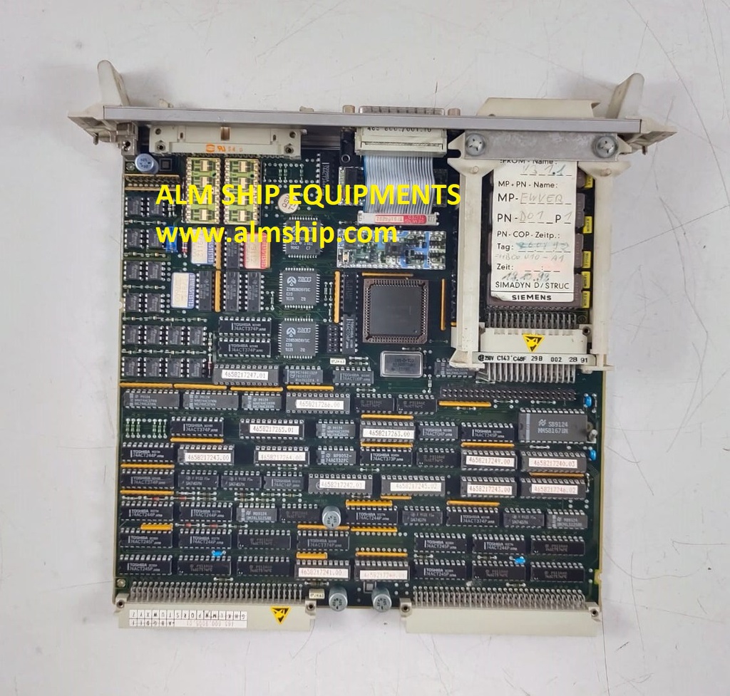 Siemens 6DD1600-0AF0 PM16 / GE 465600.0005.02 Processor Module